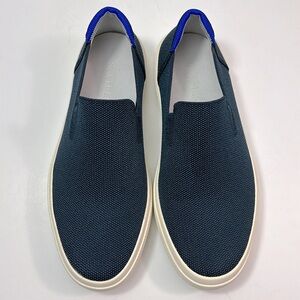 Rothy’s navy sneakers, size 8 women’s, 6.5 men’s, EUC